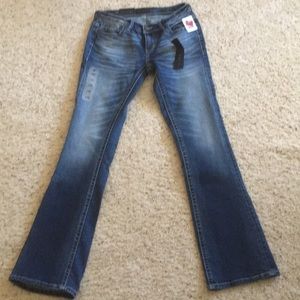 Buckle black jeans 24x32